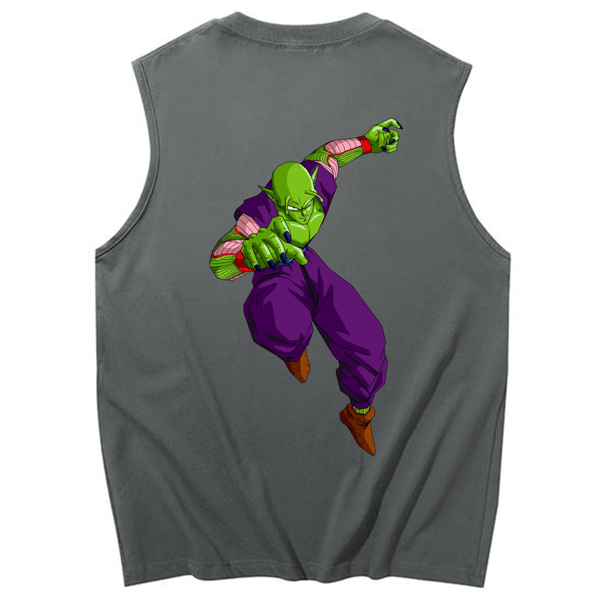 （画像用） ドラゴンボール ピッコロ DRAGON BALL Piccolo コットン100％タンクトップ（背面プリント）